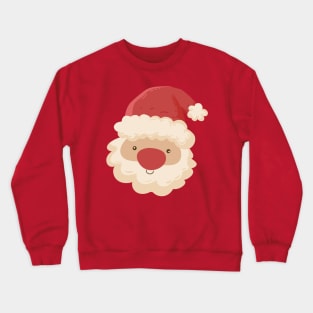 Santa Claus Face Crewneck Sweatshirt